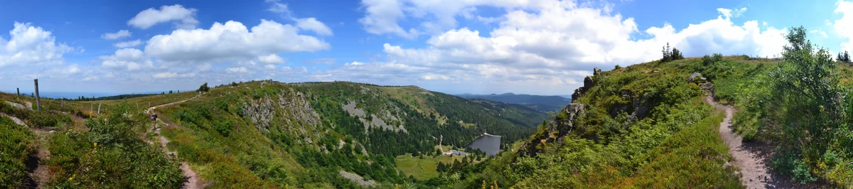 GR 5 près du lac Blanc, Haut-Rhin