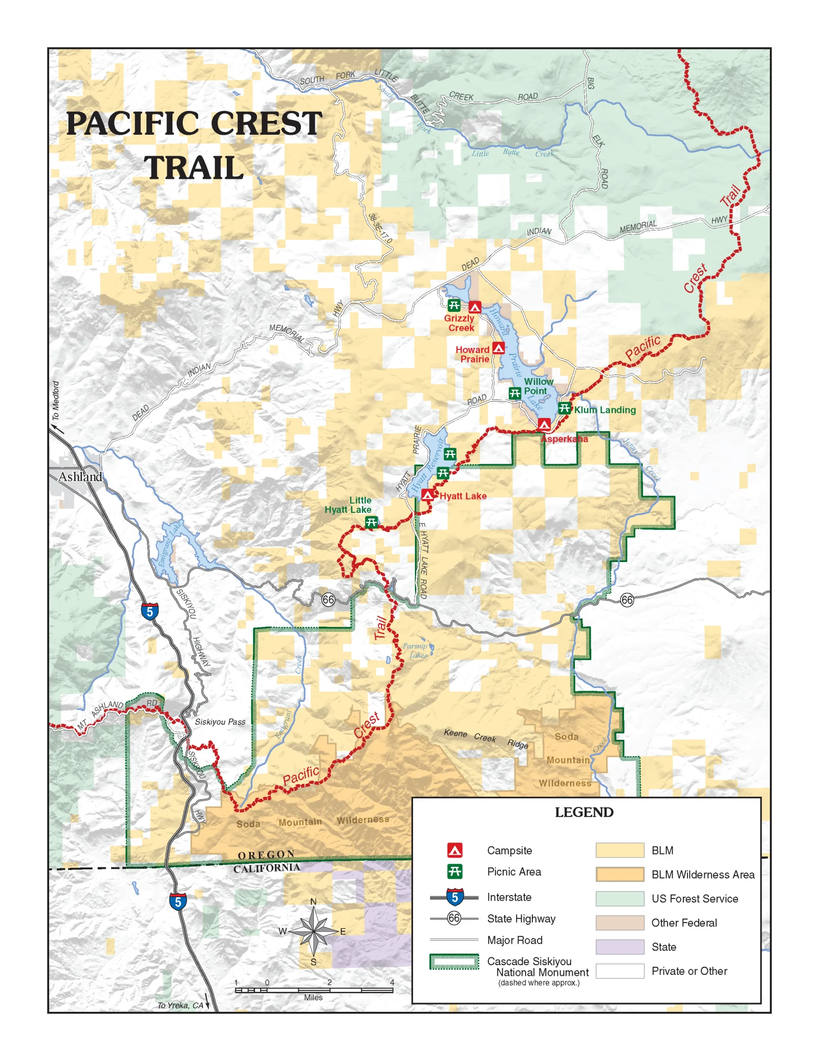 Pacific Crest Trail in Cascade-Siskiyou National Monument, Oregon