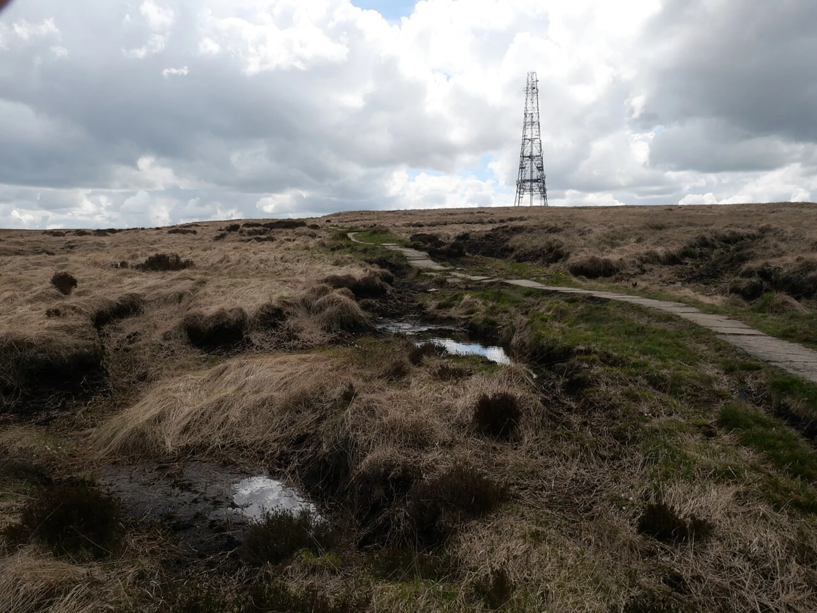 Pennine Way at Windy Hill