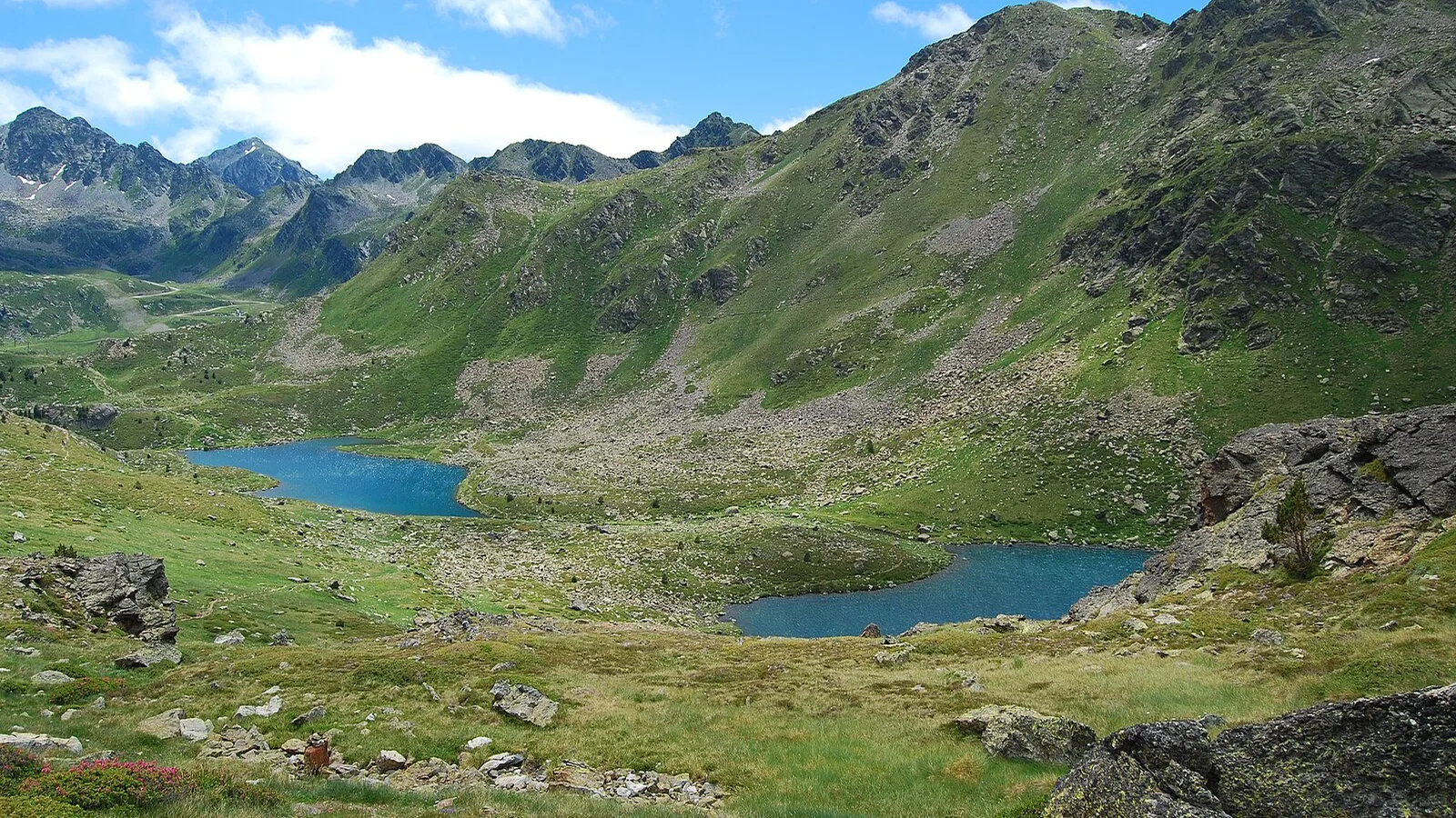Lacs et sommets de Tristaina, en Andorre