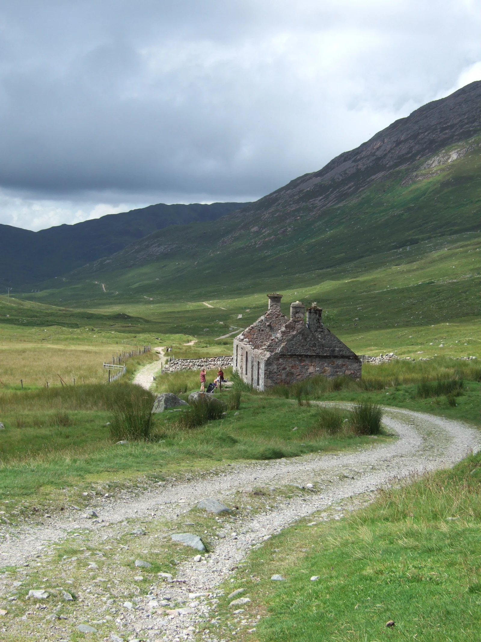 West Highland Way in the Scottish Highlands, south of Fort William